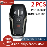 2PCS/BOX 2016-2017 Ford Explorer / 4-Button Smart Key / PN: 164-R8140 / M3N-A2C31243300 902 (No logo)